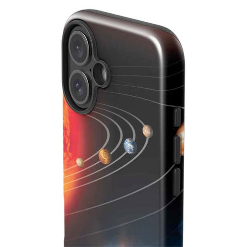 StockTrek Solar System iPhone 16 Plus Impact Case